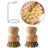 Versatilitys Wood Dish Cleaning Brush Dish Scrubber with Toughly Bristles for Pots, Pans, and Vegetable Surfaces Brushes