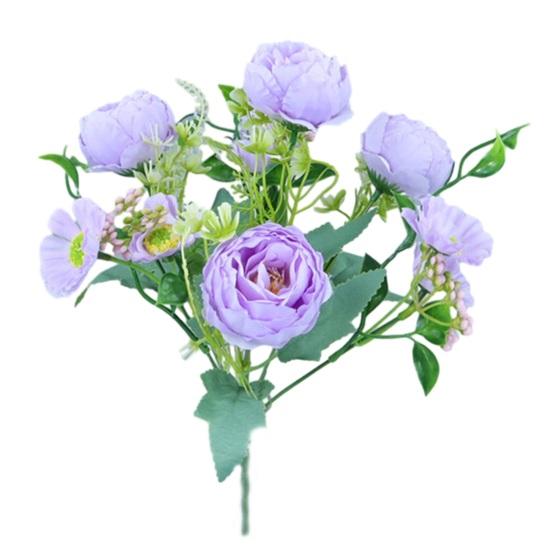 Useful Artificial Peony Fine Workmanship Eye-catching Decorative