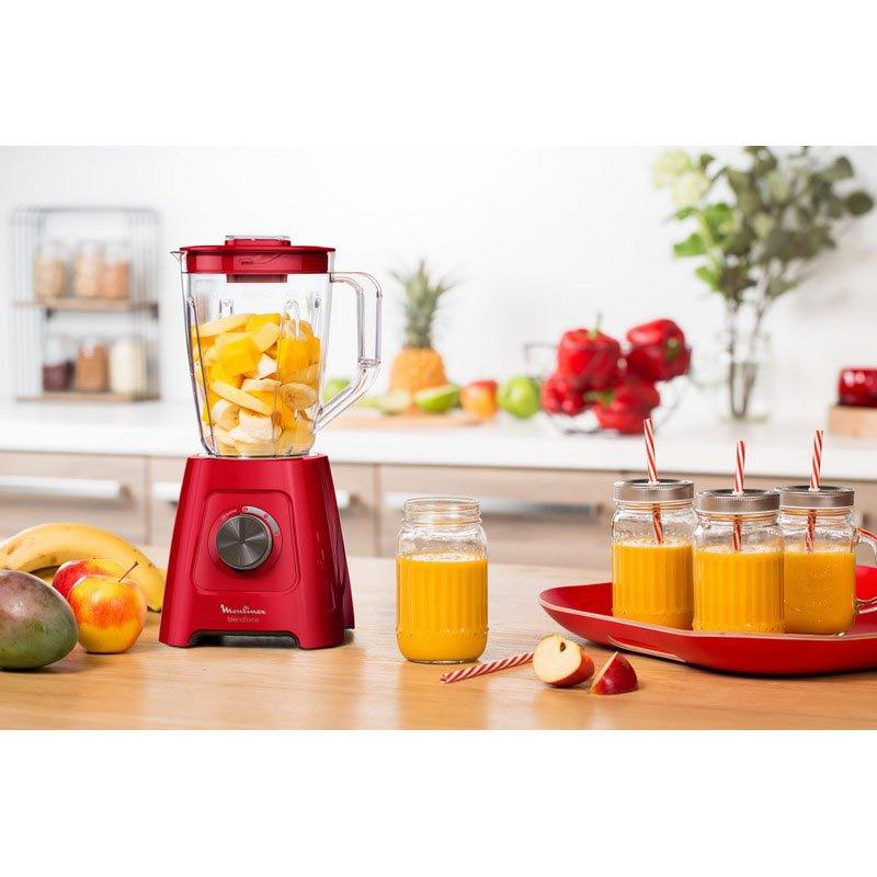 Moulinex Blendforce Blender 550 W 2 L Red