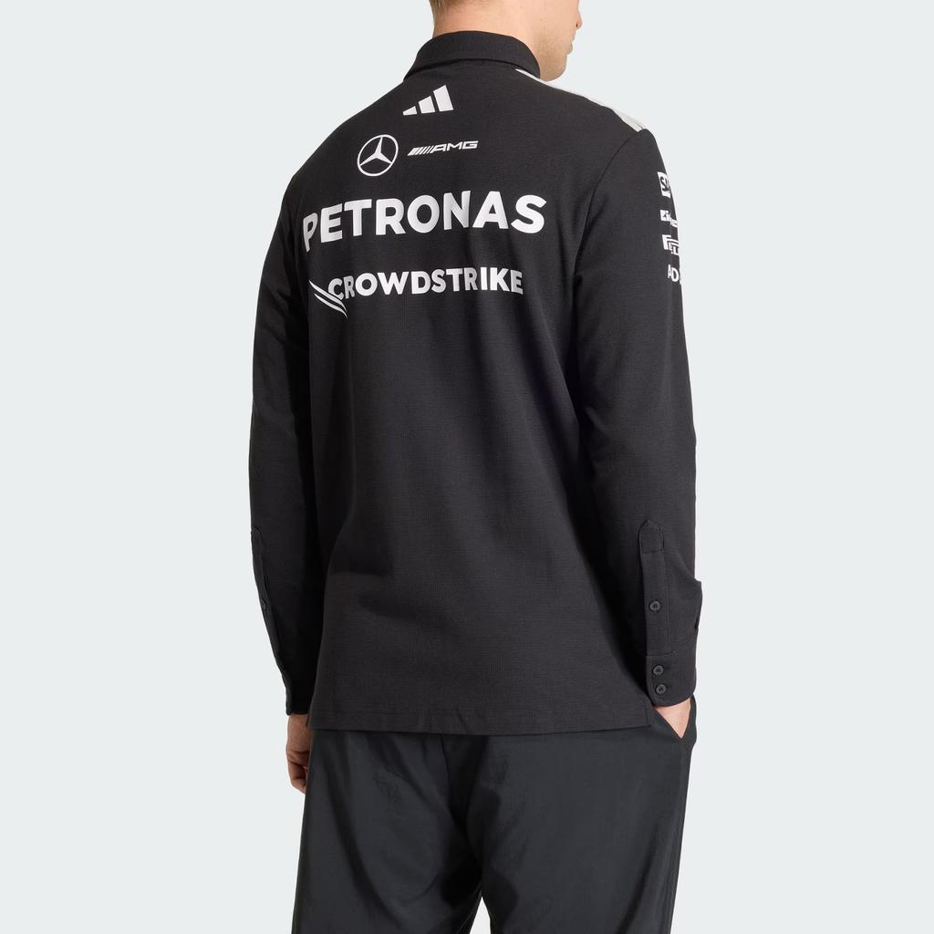 Adidas Mercedes - Amg Formula One Team Engineer Training Polo Shirt Men tops KE5514