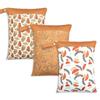 KALAVIKA Diaper Pouch Perfect for and Perfect for and Waterproof and Large Capacity for Outings and Small 3-Piece Set, Waterproof, Washable, Daycare,