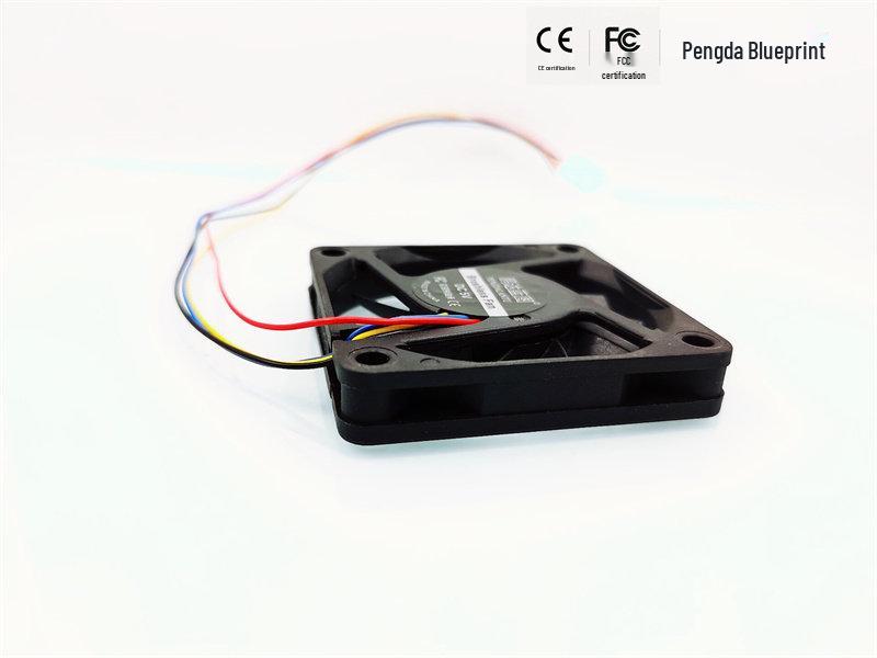 Lantu 6010 Doppelkugellager 5V 0,23A Temperaturregelung PWM-Lüfter, 6CM 60*60*10MM