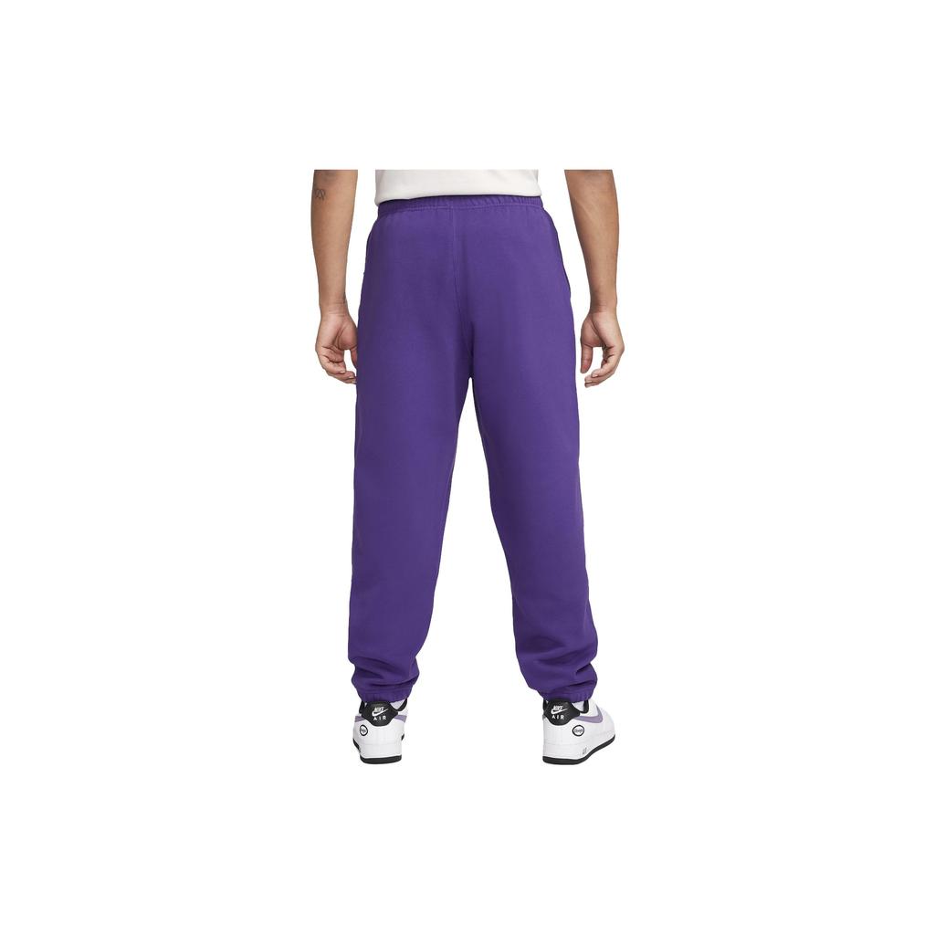 Nike Solo Swoosh Knitted Sweatpants Men's Purple DX1364-504
