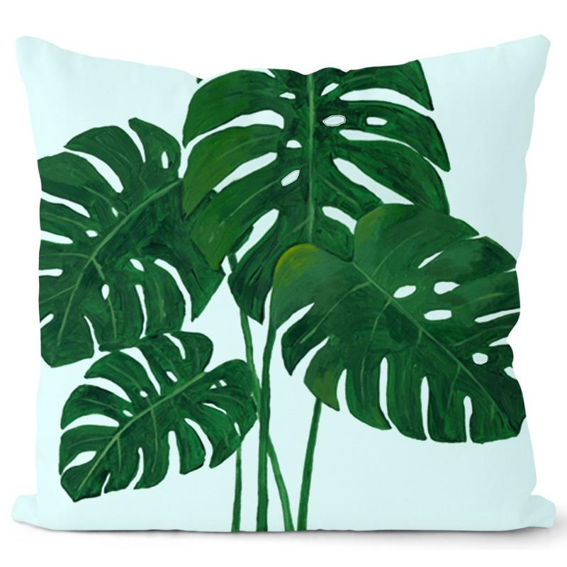 New Tropical Plant Pillowcase Home Sofa Pillowcase
