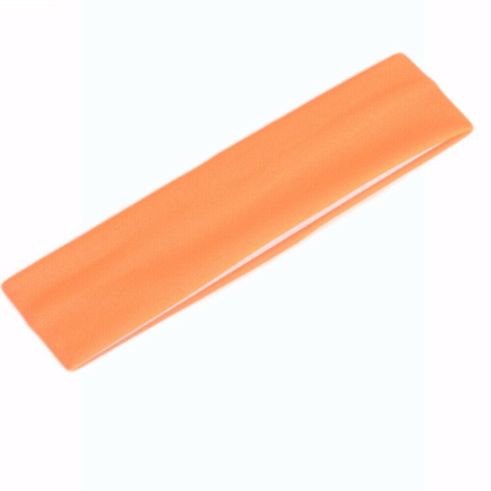 New Fashion Women Ladies Sport Sweatband Headband Yoga Gym Stretch Basketball Hair Band Headwear Black White Pink Red