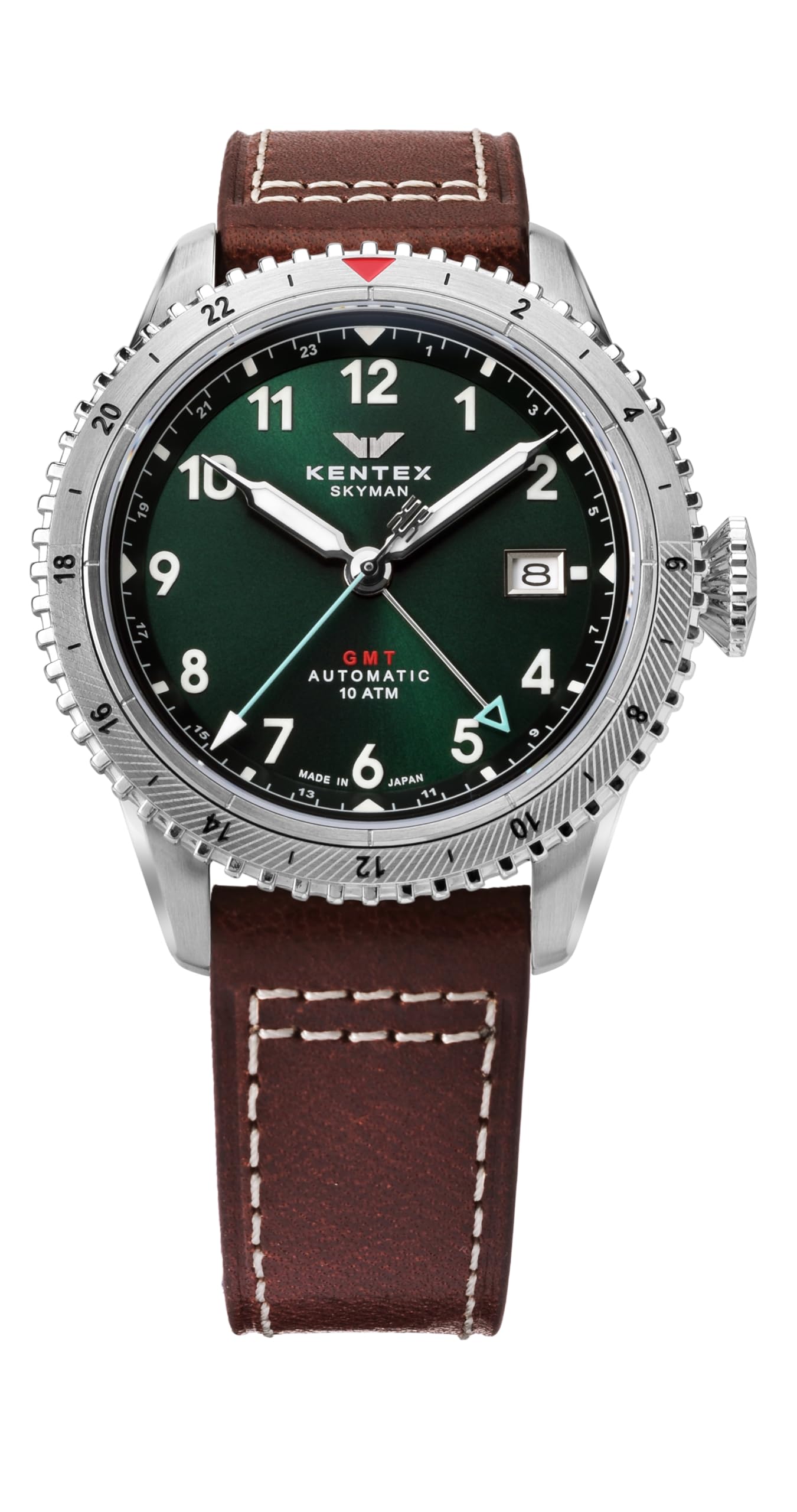 

Kentex Skyman GMT Watch S809M-04 зелений