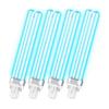 Frische 4 Stück UV UV-C-Lampen 9W G23 Sockel Ersatzlampen für Außen-Teichklärer-Lampen Kompatibel mit UVE9 CF400 CF500