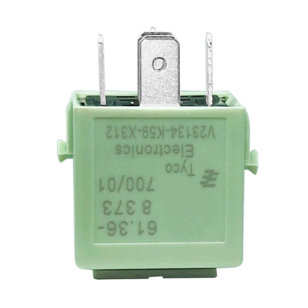 Relais de pompe à carburant de suspension pneumatique de voiture ISO 12 V CC vert V23134-K59-X312 pour certaines BMW