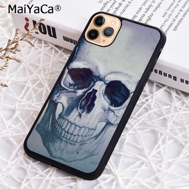 

MaiYaCa Mexican Sugar Skull Protective Phone Case For iPhone 17 Air 16 pro max 15 14 plus 12 13 Shell Cover coque iPhone 13