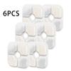 6/12Pcs Replacement Activated Carbon Filter For Pet Water Fountain Activated Carbon Cotton Filter Set For Cat Drinking Fountain