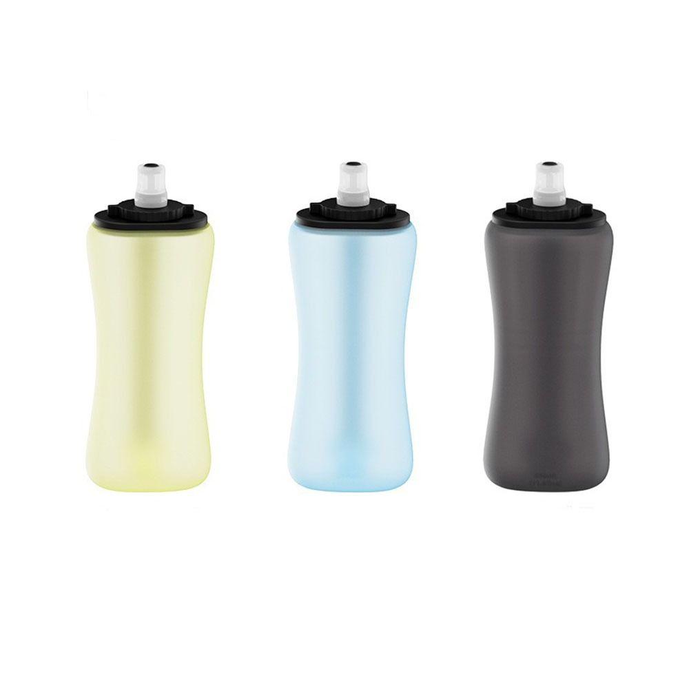 350ml Capacity Foldable Water Bottle Lightweight Travel Foldable Cup  Cycling Activities