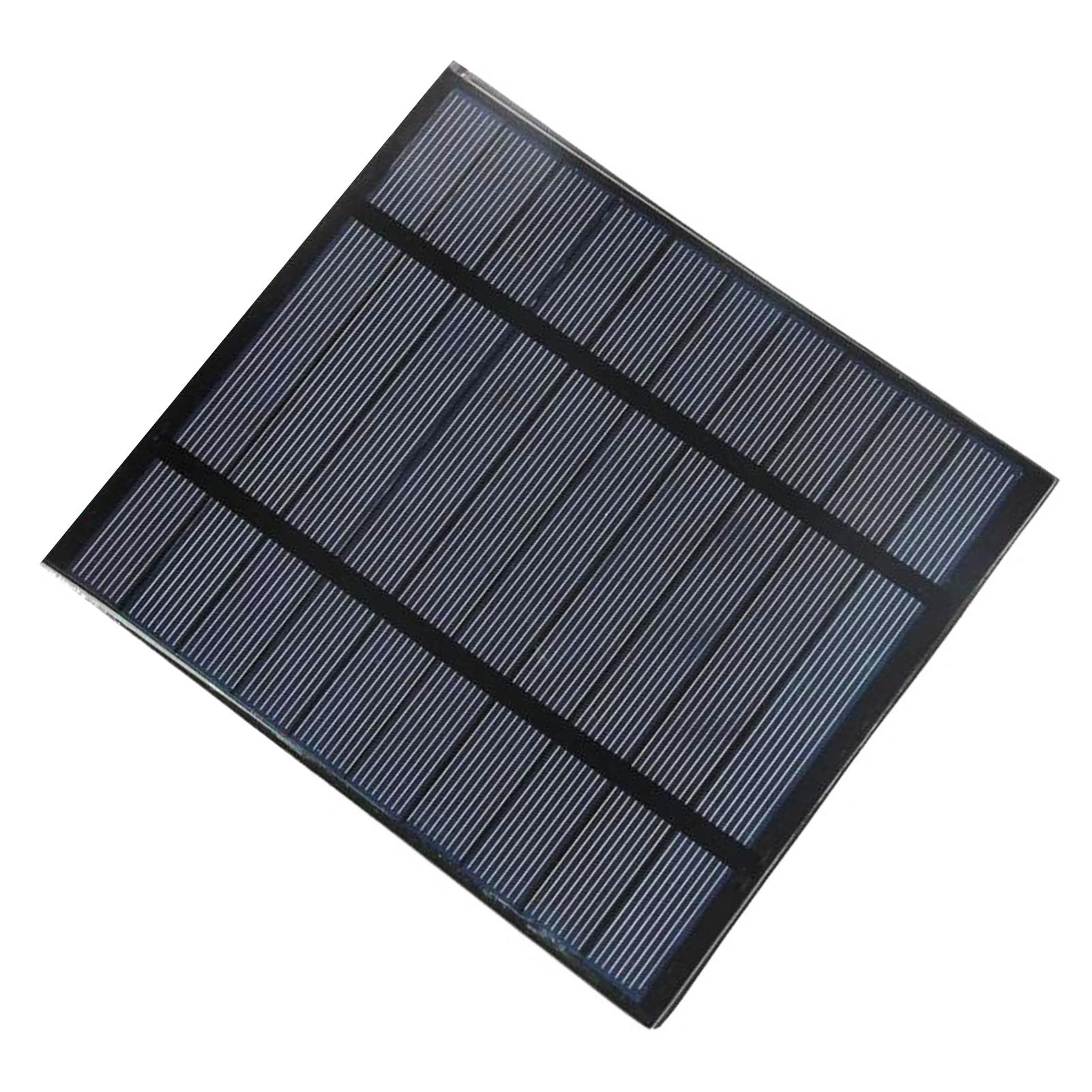 

Поликремниевая солнечная панель 2 Вт 5 В легко устанавливается на различные носители, широко используемые во многих местах на открытом воздухе