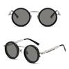 Adjustable Tint Polarized Sunglasses 1-9 Gear Round Glasses with ND Filter Lenses for Men UV Protection Eyewear for Beach Travel
