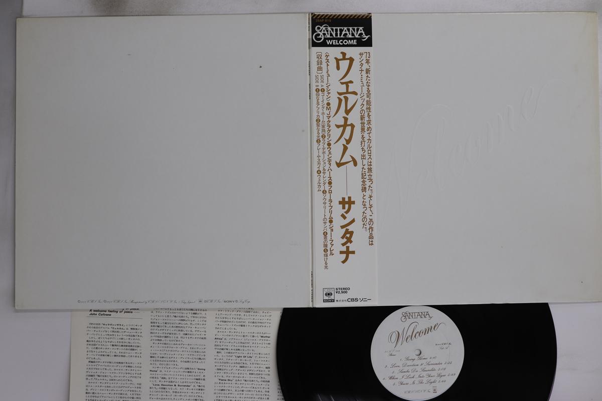 

LP Record SANTANA - Welcome 25AP819 CBS SONY 1977 Japan Obi Rock Used
