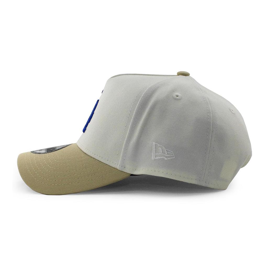 Exclusive New Era 9FORTY Snapback Cap 940 MLB MiLB NFL NBA Hat with Color Brim and Side Patch Angeles Dodgers Anniversary EU/AU (Los (60th Cream))