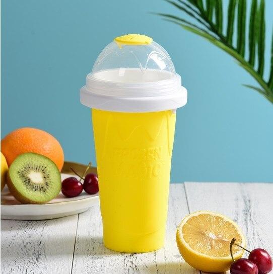 300ML Eisbecher mit Strohhalm und Deckel, doppelwandig, wiederverwendbar für kalte Getränke, Milchkaffeetasse, Wasserflasche, Kunststoff, Sommergebrauch, Stil