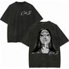 Vintage Washed Rapper Cardi B Graphic T Shirts Little Miss Drama Tour 2026 Tshirts Men Women Clothing Hip Hop Fashion Tshirt
