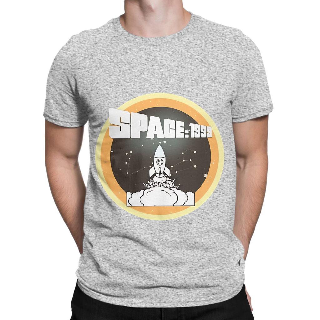 Space 1999 Vintage Stil Lustiges Grafik 100% Baumwolle T-Shirt Space 1999 T-Shirts Oberteile Für Unisex