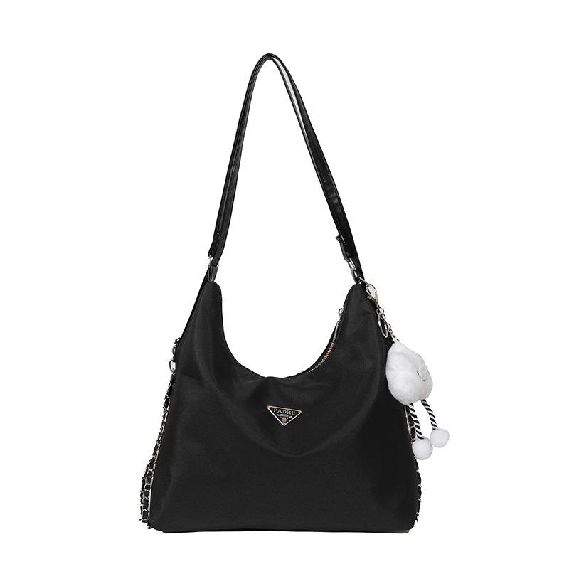 Tote Bag Women's Large-capacity New Bag Three-purpose Commuter Shoulder Messenger Bag Textured Cloth Bag Backpack