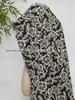 High-Grade Cotton Rose Embroidered Women's Dress Fabric with Hollow Design