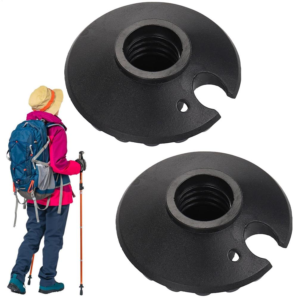 1 Pair Trekking Pole Snow Basket Outdoor Camp Hikes Pole Walk Stick Cane Snowflake Basket Mud Sand Snow Ski Replacement Parts