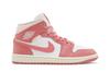 Jordan 1 Mid Strawberries and Cream (Women's)