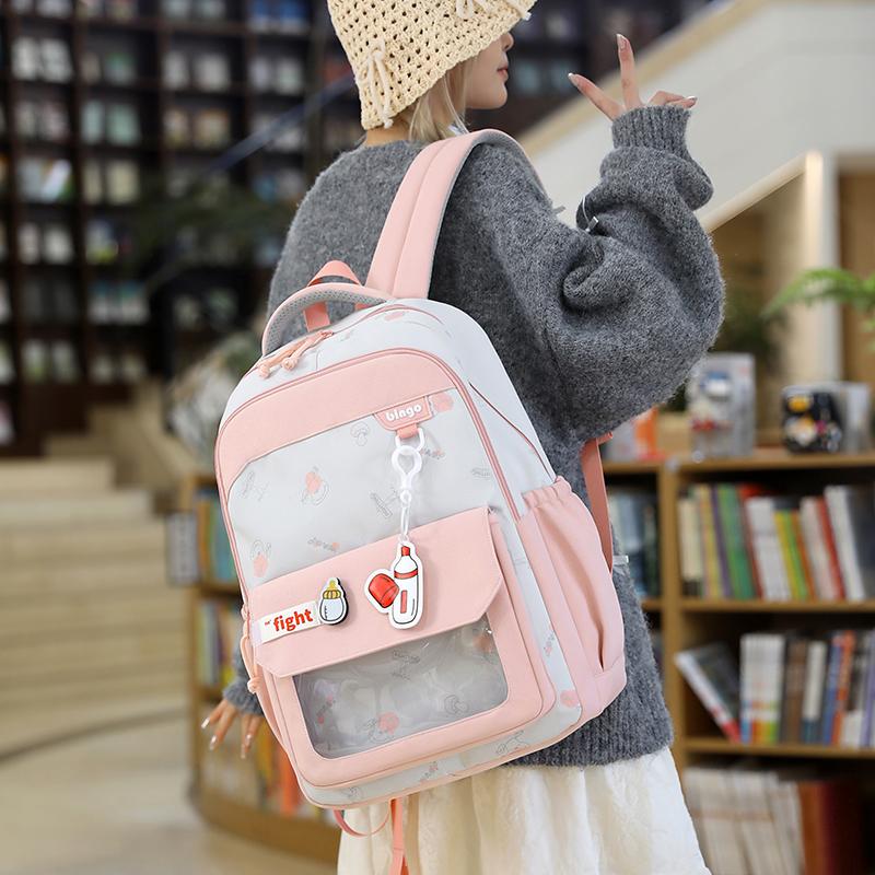 Student Schoolbag Female College Style Backpack Junior High School Senior High School Backpack