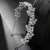 Luxus Braut Diadem Hochzeit Haarband Zirkonia Braut Haarband Diademe und Kronen für Frauen Party Abschlussball Haarschmuck Kopfschmuck
