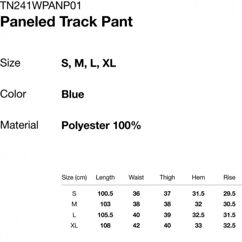 Thisisneverthat Paneled Track Pant Blue