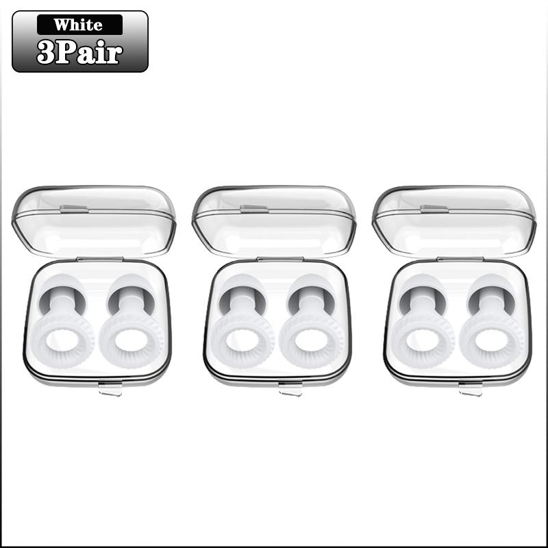 20 Paar Schallschutz Silikon Schlaf Anti-Geräusch Ohrstöpsel Schlaf Schlaf Spezial Anti-Lärm Lernen Ohrstöpsel Geräuschunterdrückender Ohrstöpsel