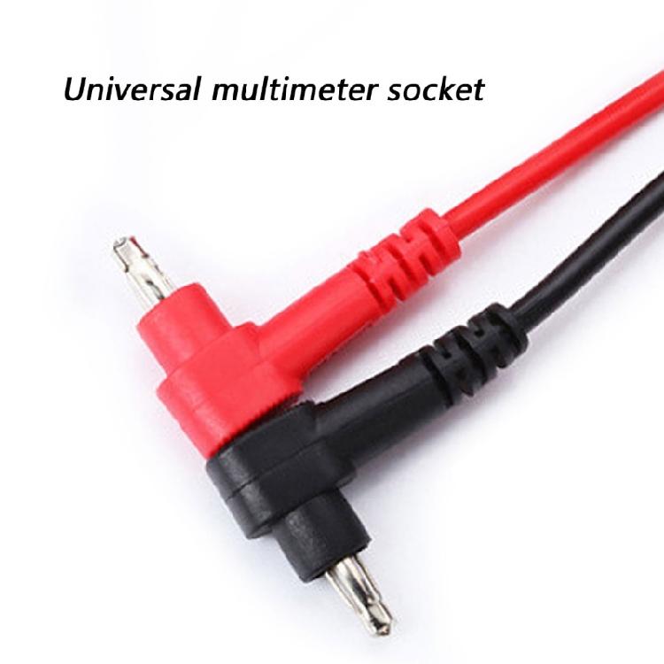 Steel Needle Multimeter Test Leads For Electrician Tool Replacement Multimeter Probes 130cm Length Antislip