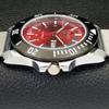 MĘSKI ODNOWIONY SEIKO 5 JAPAN 6309A AUTOMATYCZNY CZERWONY ZEGAREK NA RĘKĘ a426508-2