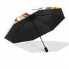 1pc Doraemon's Halloween Adventure Pattern Umbrella, Fashionable, Personalized, High-Value Folding Umbrella, a Must-Have for Summer, 8-Rib Durabl
