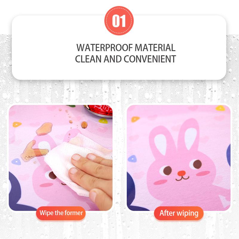 Taca do siedzenia dla dziecka Wodoodporny stolik Fotelik samochodowy Ulepszony Autos Taca podróżna dla malucha Przechowywanie dzieci Uchwyt dla niemowląt Kreskówka płot dla noworodka