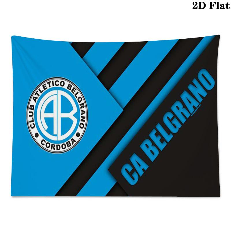 CLUB ATLETICO BELGRANO Wall Tapestry Aesthetic Wall Hanging Printed Fabric Blanket Decorative Tapestries for Bedroom Living Room Home Decor