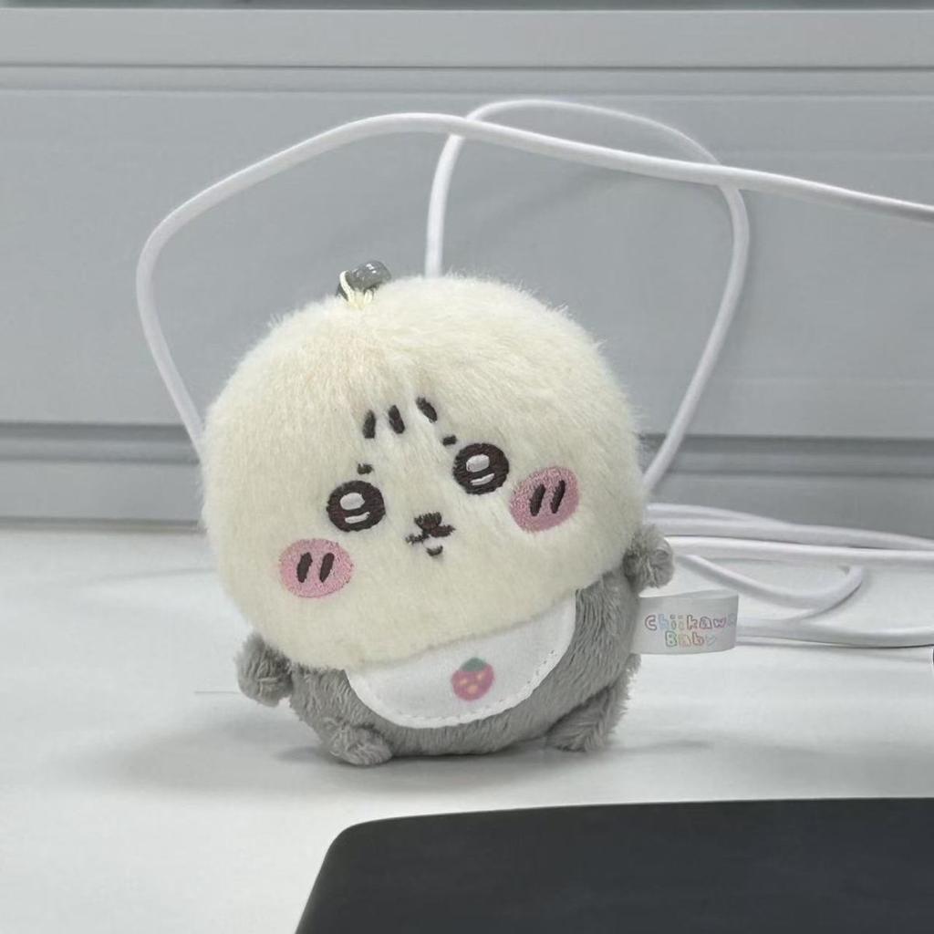 Chiikawa Baby Serie Plüsch Schlüsselanhänger Niedlicher Usagi Hachiware JiYi Taschenanhänger Weiche Kawaii Stoffpuppe Anhänger Geschenk für Freunde Kinder