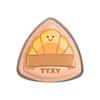 Cuscino Croissant Triangolare Robusto TYXY: Cuscinetto Fondotinta Make-up Super Morbido Zucchero Filato.