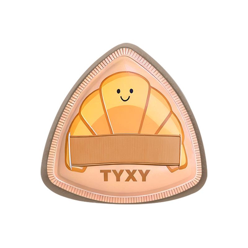 Cuscino Croissant Triangolare Robusto TYXY: Cuscinetto Fondotinta Make-up Super Morbido Zucchero Filato.