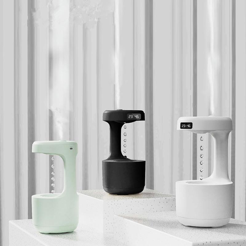 2026 Electric Plastic Anti-gravity Ultrasonic Humidifier-Portable Silent for Car Hotel Household & Office Use