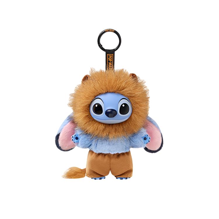POP MART Stitch Collection Plush Charm Vinyl Mystery Boxes Single Mystery Box/Full Box 9 Pcs PPMT-2602-0009