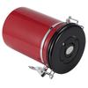 Stainless Steel Sealed Tank MoistureProof Coffee Bean Tea Storage Pot with Air Evacuation Valve