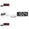 Digital Abs Body Alarm Clock With Powerful Vibration And Loud Sound For Home Use