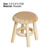Hocker Leichtgewicht Mini DIY 1:12 Miniatur-Puppenhaushocker für das Wohnzimmer