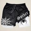 Muay Thai Kick Boxing MMA Shorts Onepiece Pirate Luffy Zoro Swordman Samurai Spider Men Women Unisex Sportswear Training Sport Gym Fitness Workout