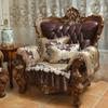 European And American Coffee Color Pillow Cover, Cushion Cover, Waist Pillow, Waist Cushion Cover , One Piece Is Sent On Behalf Of 5.