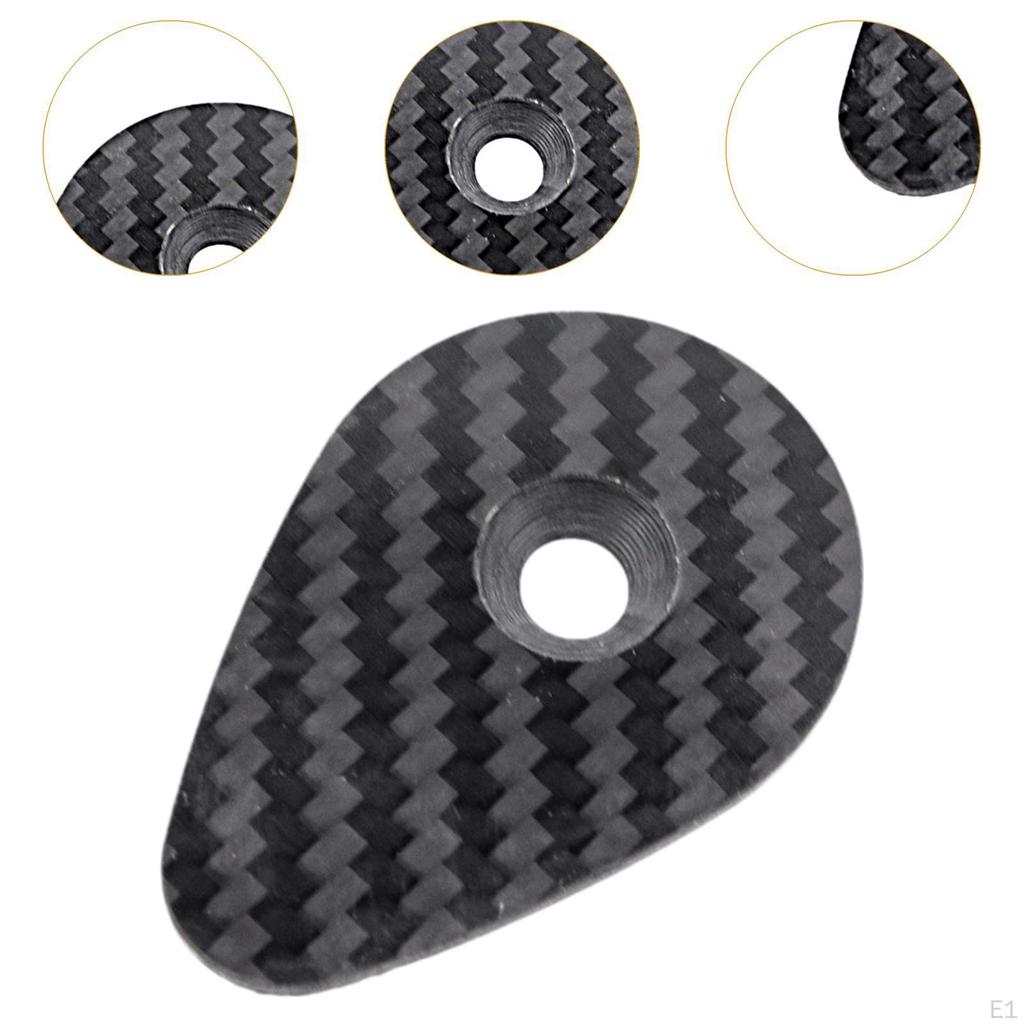 Bicycle Headset Cap In Carbon Fiber, Lightweight Stem Cover for Bike Repair