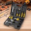 Household Repair Tool Set - Includes Pliers, Hammer, Wrench, and Combination Box