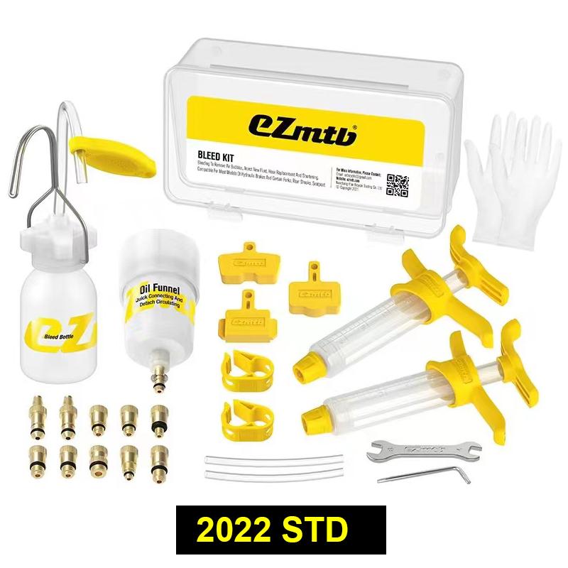 Ezmtb Bicycle Oil Funnel Bleed Kit For Shimano Magura Sram Avid Adapter Road MTB Bike Hydraulic Disc Brake Bleed Repair Tools