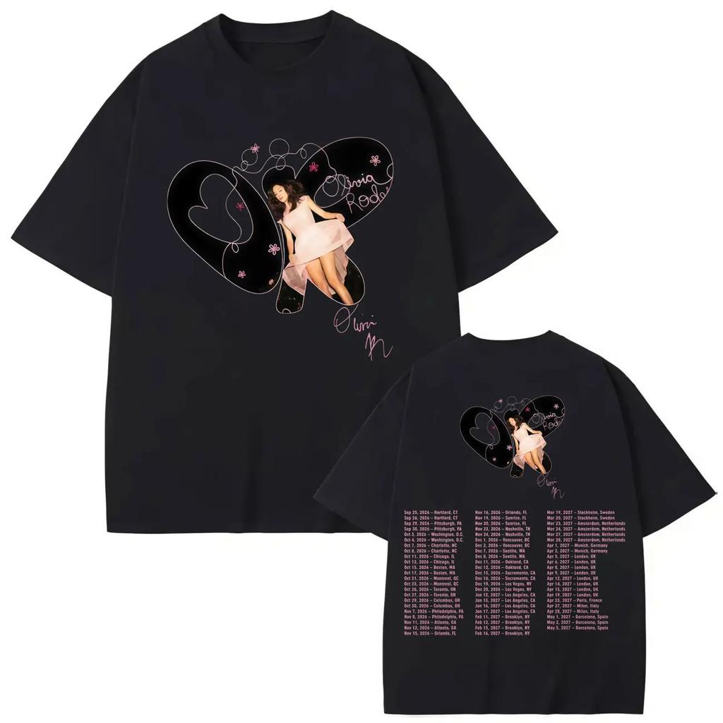 High Quality Cotton Oversized T-shirts Streetwear The Unraveled Tour 2026 T-shirt Men Women Fashion Vintage Short Sleeve T Shirt