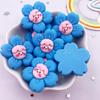 10 STÜCKE Bunte Harz Cartoon Mädchen Blume Flatback Tier Cabochon Figur Heimdekor DIY Scrapbook Basteln Schleifen Zubehör